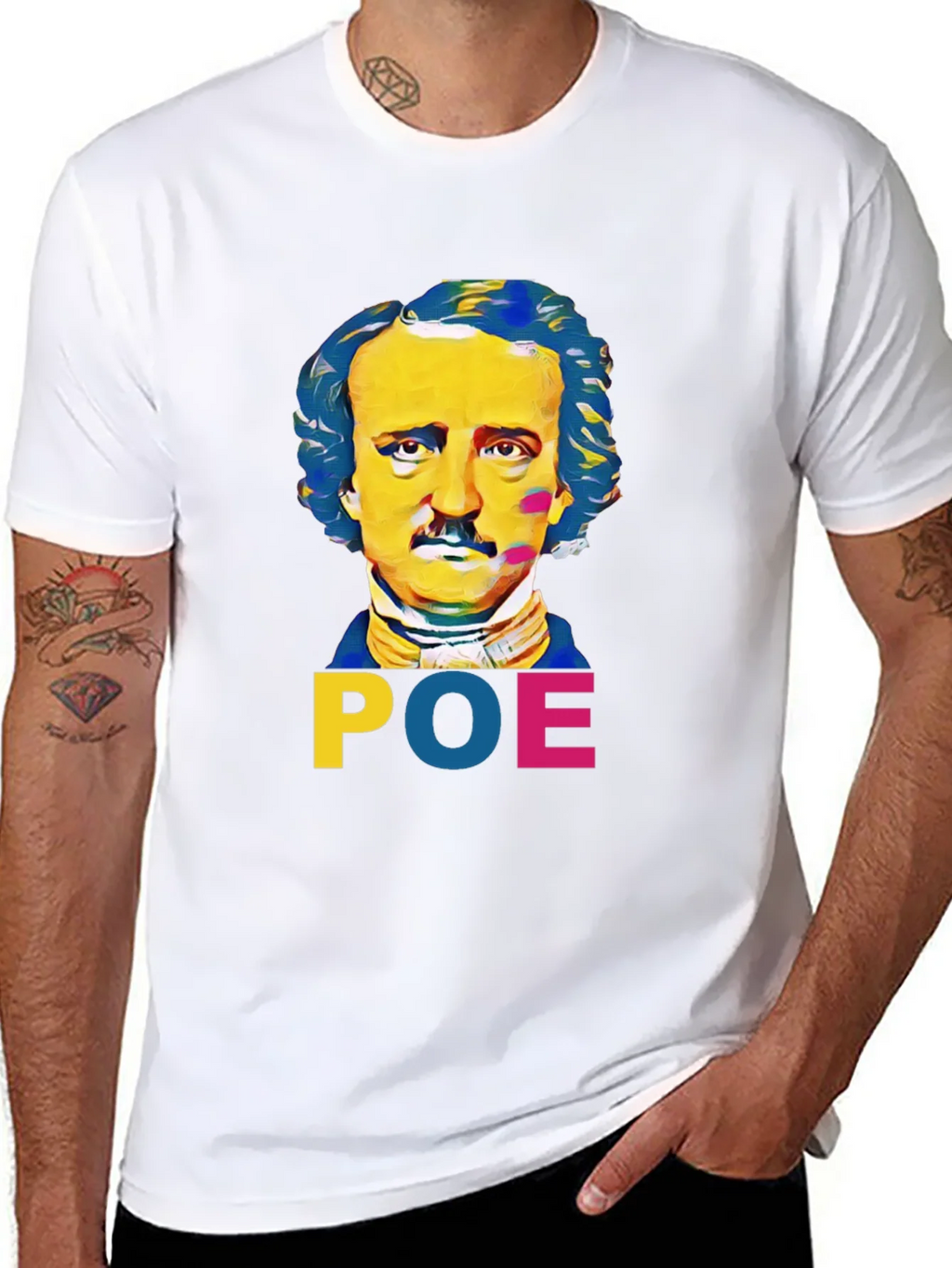 Edgar Allan Poe Graphic T-Shirt - Literary Style product image 7