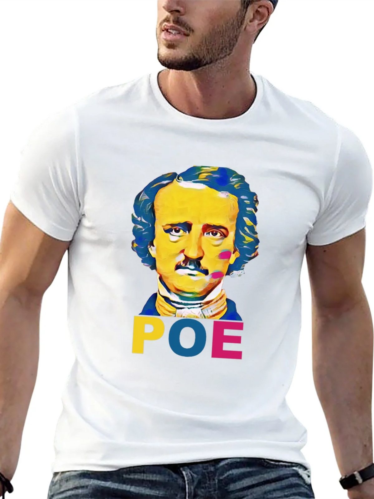 Edgar Allan Poe Graphic T-Shirt - Literary Style product image 12