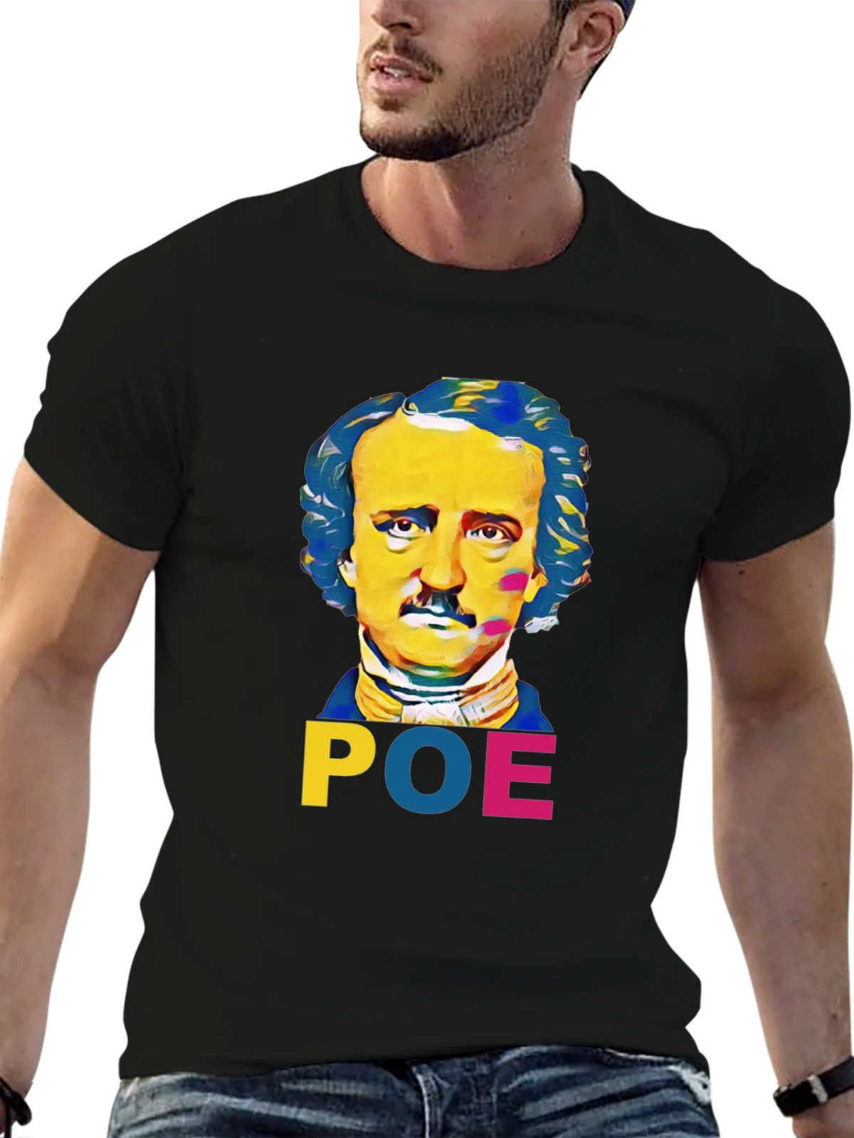 Edgar Allan Poe Graphic T-Shirt - Literary Style product image 6