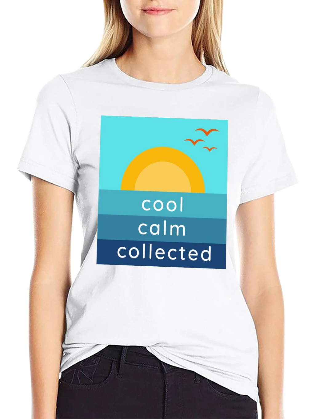 Cool Calm Collected Graphic Tee product image 8