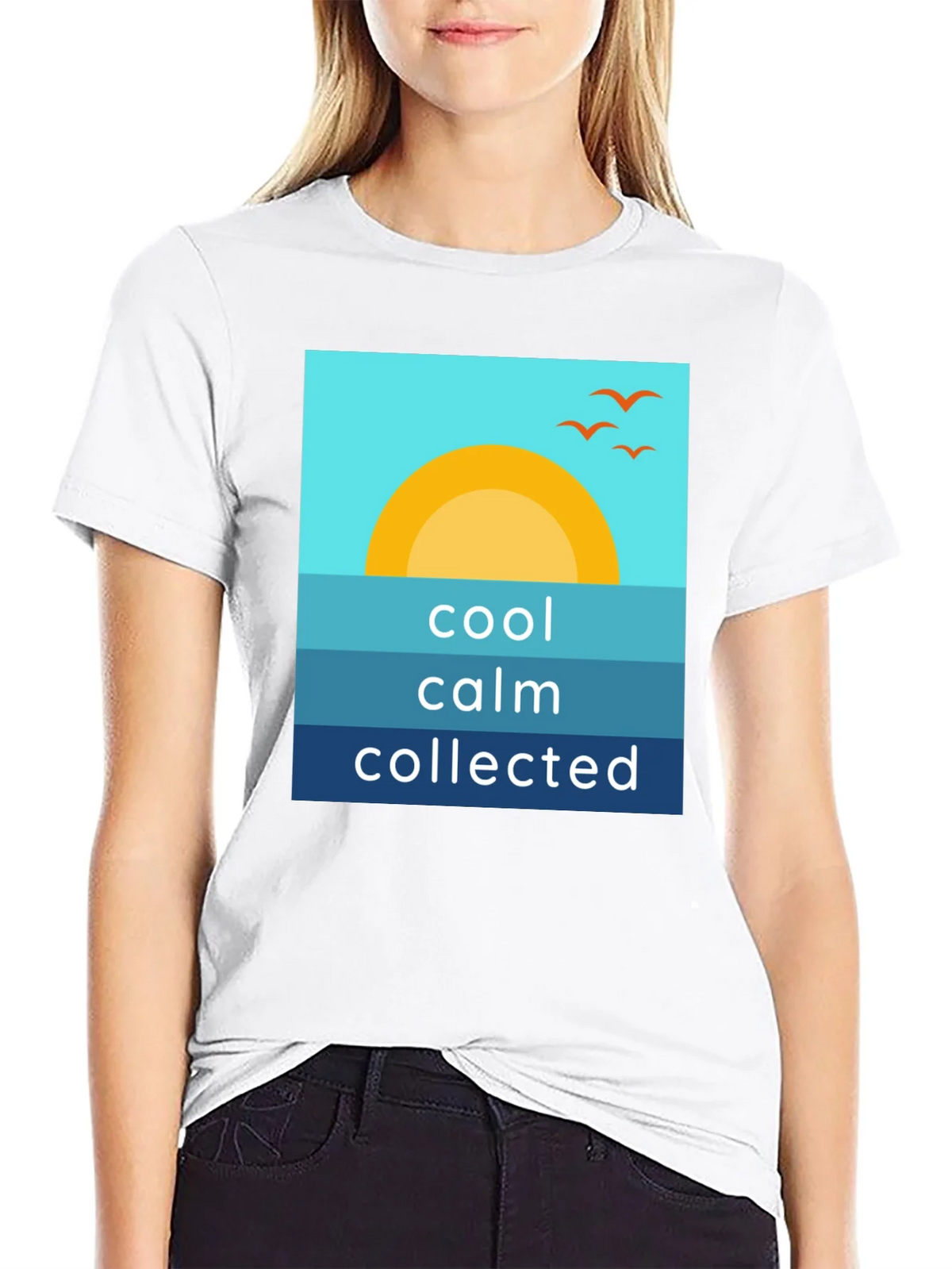 Cool Calm Collected Graphic Tee product image 8