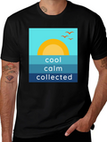 Cool Calm Collected Graphic Tee product image 1