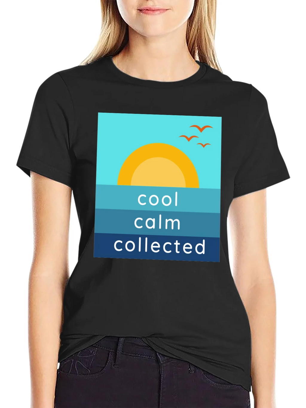 Cool Calm Collected Graphic Tee product image 2