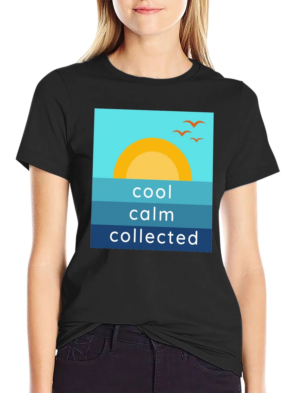 Cool Calm Collected Graphic Tee product image 2