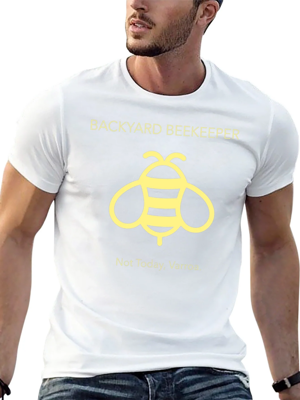 Backyard Beekeeper T-Shirt - Bee Graphic Tee product image 3