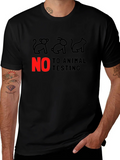Animal Rights Tee: No to Testing! product image 1