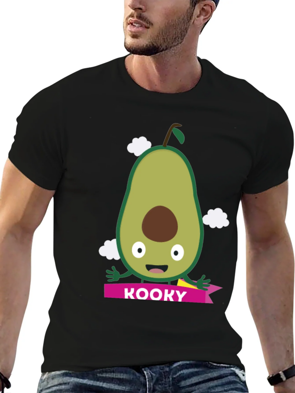 Kooky Avocado Graphic T-Shirt - Trendy Fruit Tee product image 6