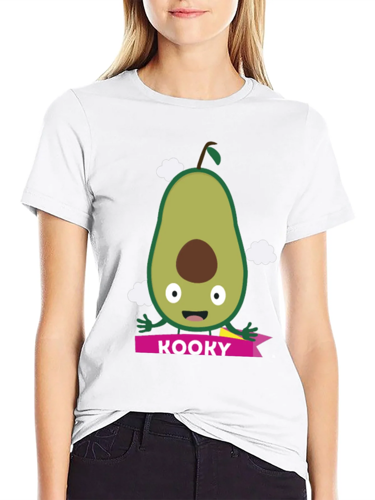 Kooky Avocado Graphic T-Shirt - Trendy Fruit Tee product image 8