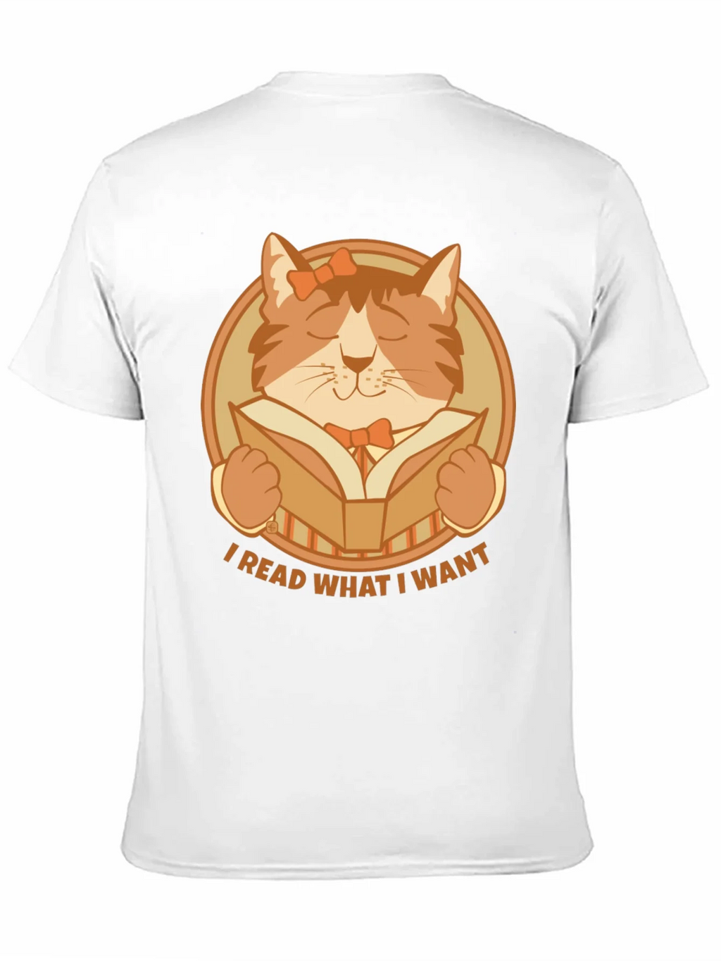 I Read What I Want Cat Graphic T-Shirt product image 10