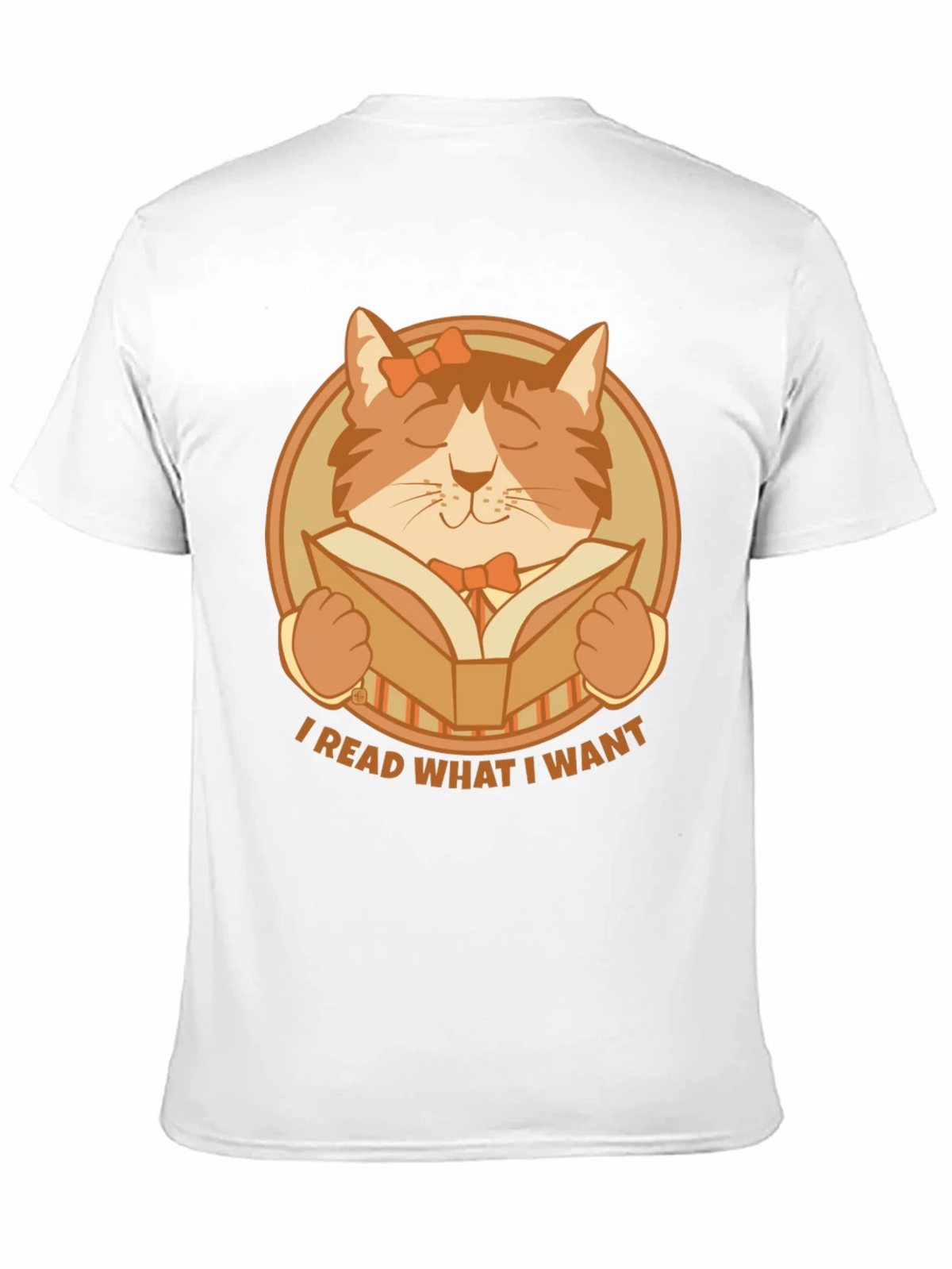 I Read What I Want Cat Graphic T-Shirt product image 10