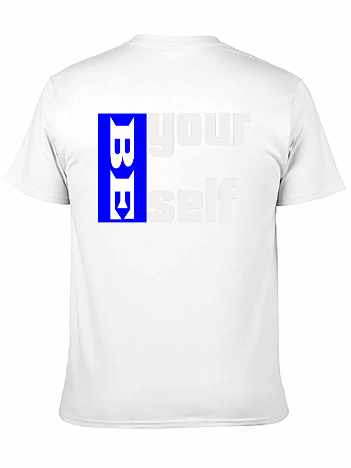 Be Yourself Graphic T-Shirt - Black Casual Tee product image 10