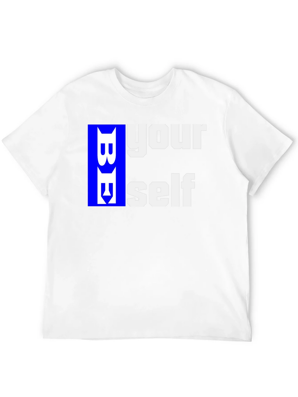 Be Yourself Graphic T-Shirt - Black Casual Tee product image 11