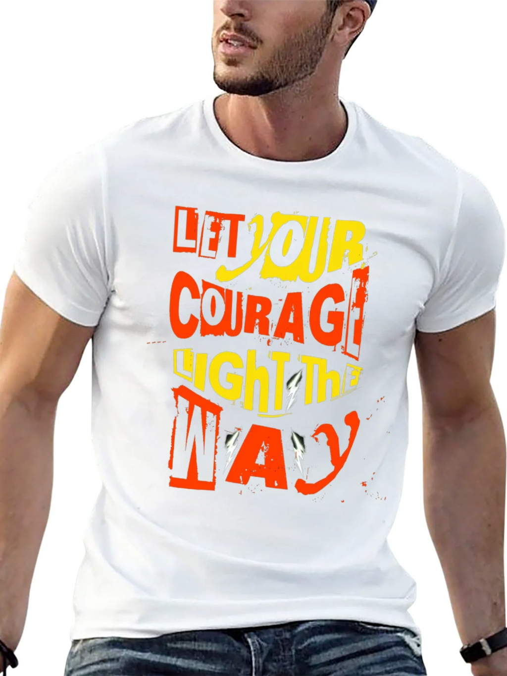 Let Your Courage Light The Way Graphic Tee product image 12