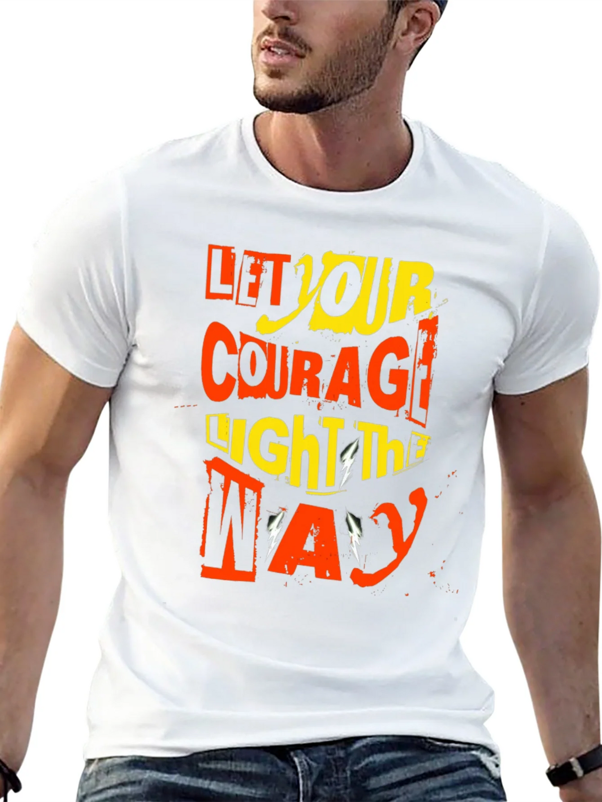 Let Your Courage Light The Way Graphic Tee product image 12