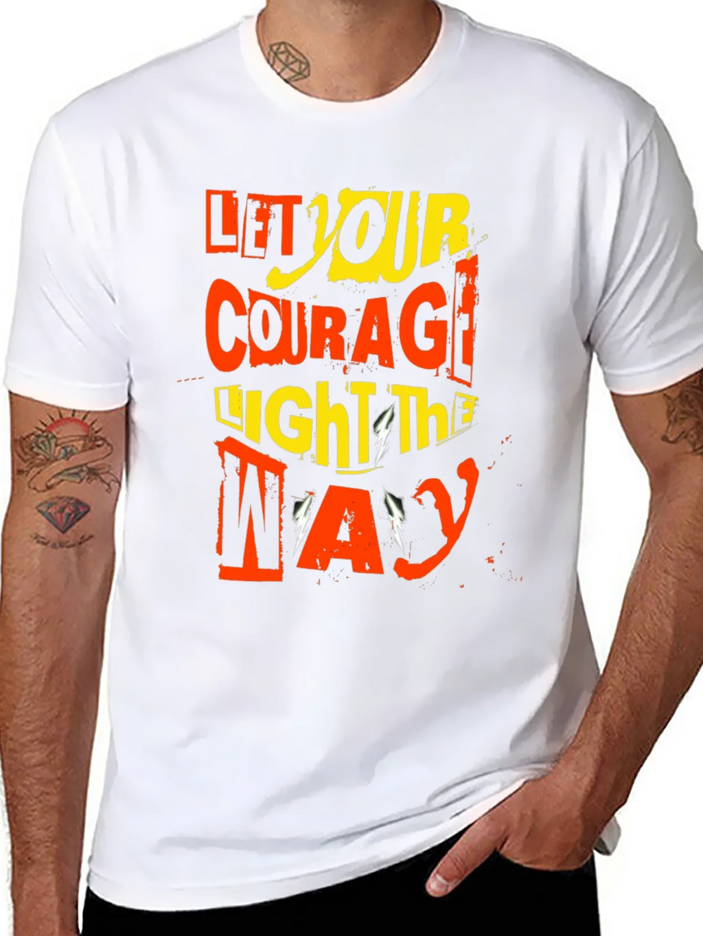 Let Your Courage Light The Way Graphic Tee product image 7