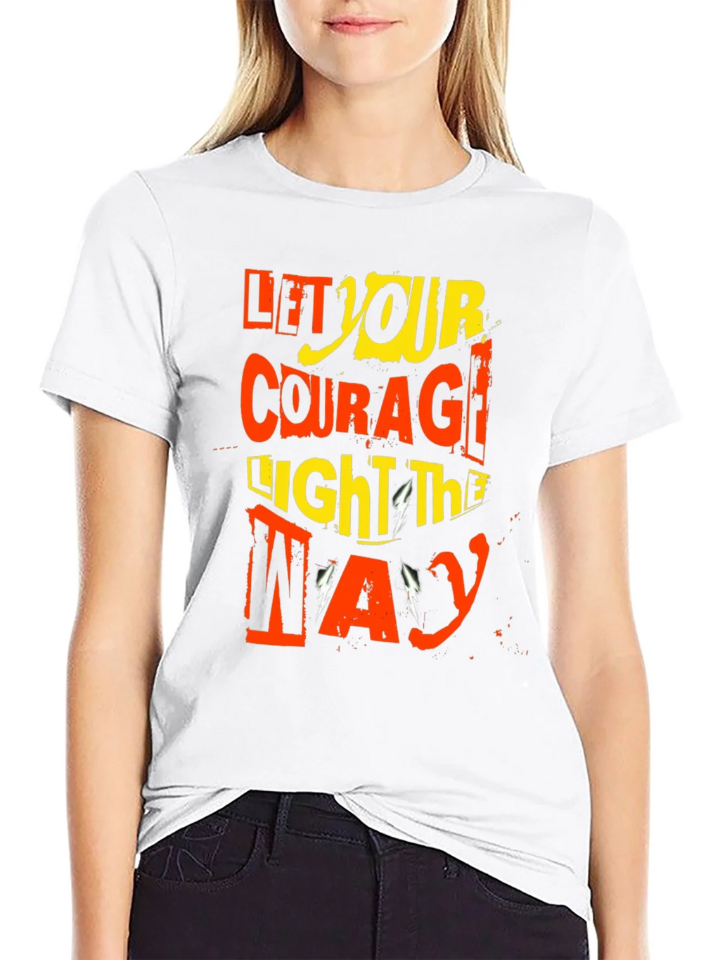 Let Your Courage Light The Way Graphic Tee product image 8