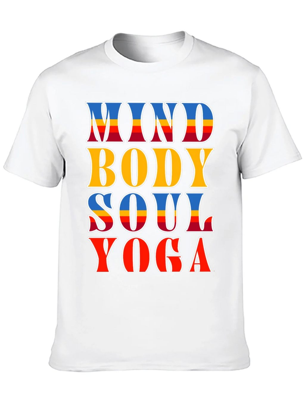 Mind Body Soul Yoga T-Shirt - Spiritual Comfort product image 8