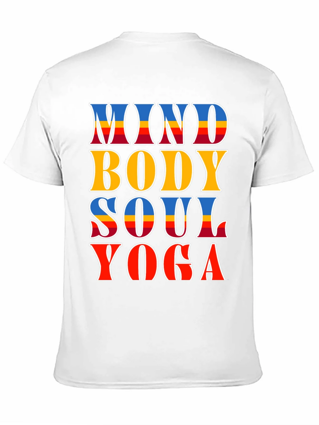 Mind Body Soul Yoga T-Shirt - Spiritual Comfort product image 9