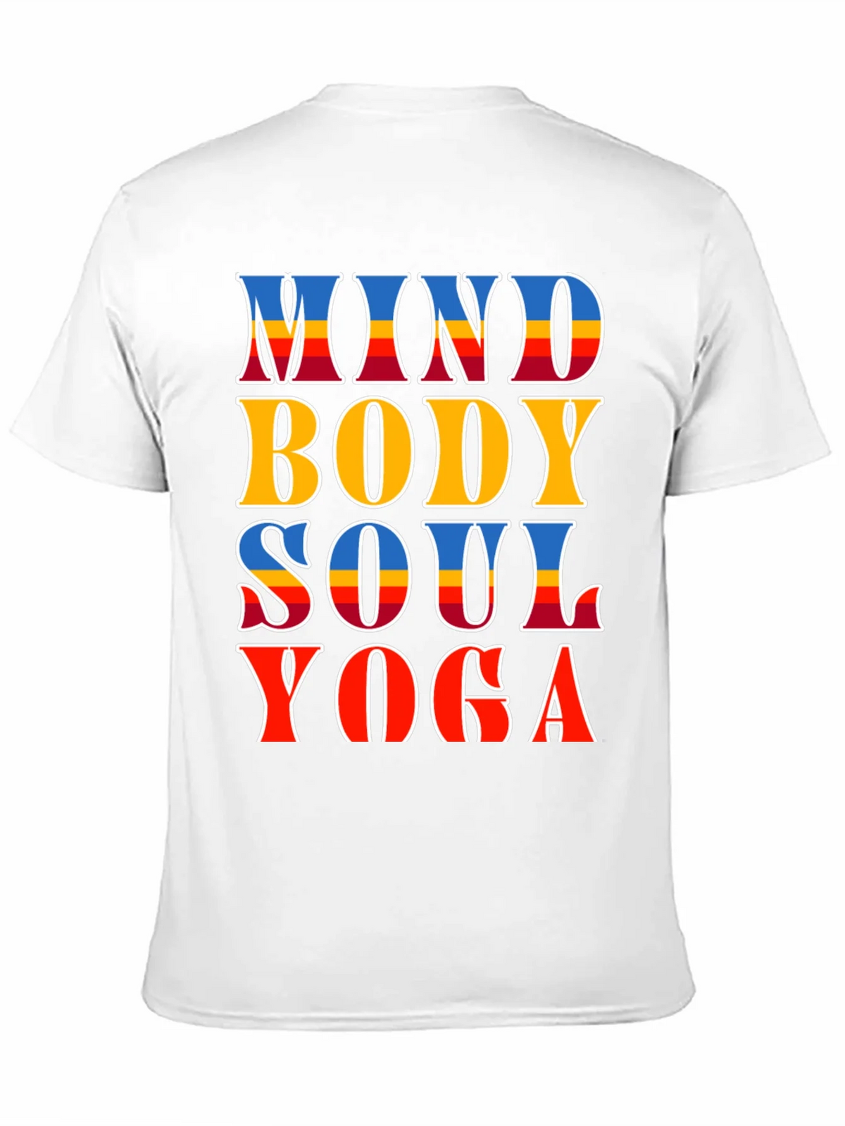 Mind Body Soul Yoga T-Shirt - Spiritual Comfort product image 9