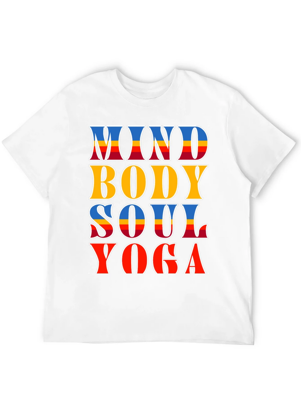 Mind Body Soul Yoga T-Shirt - Spiritual Comfort product image 10