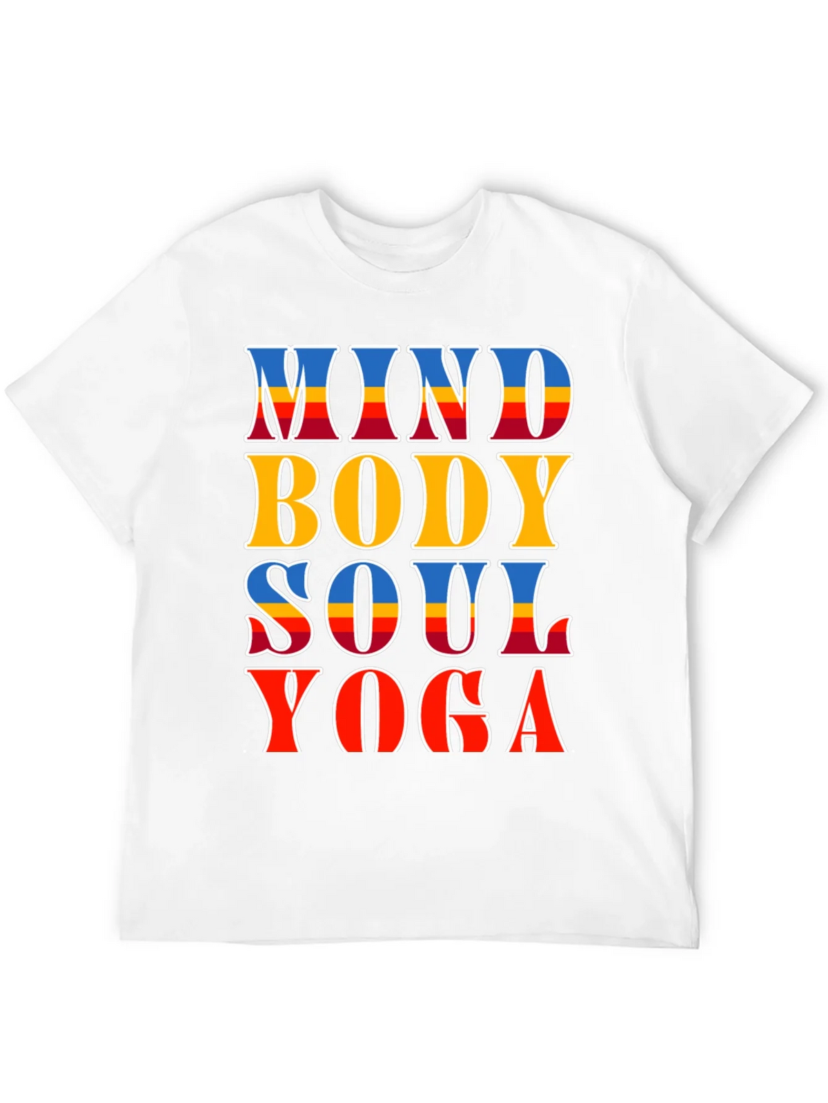Mind Body Soul Yoga T-Shirt - Spiritual Comfort product image 10