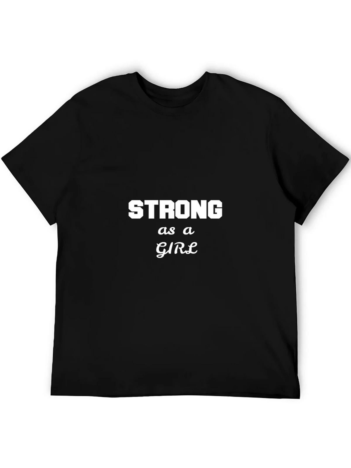Strong as a Girl Graphic T-Shirt product image 5