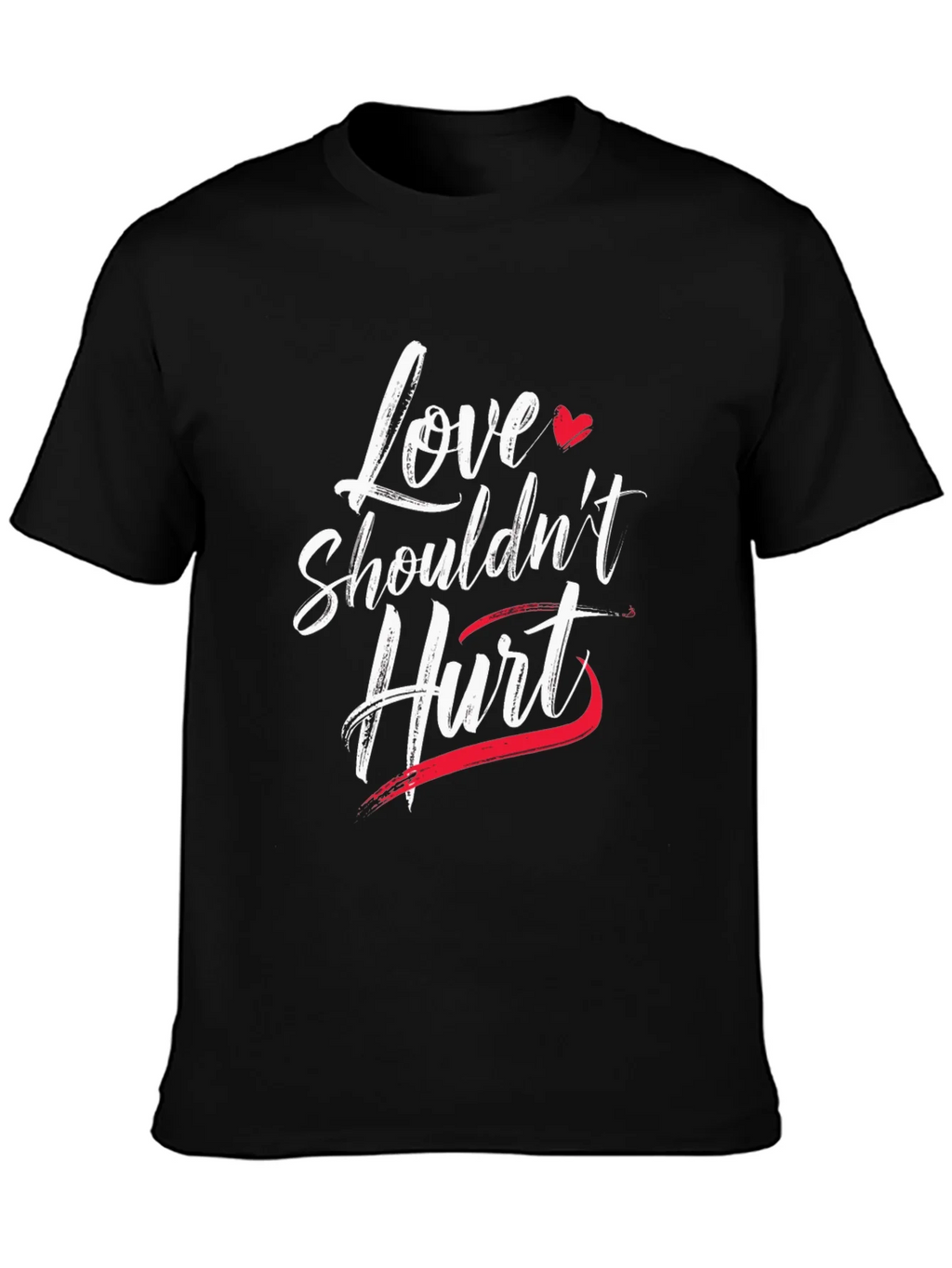 Love Shouldnt Hurt Graphic T-Shirt product image 3