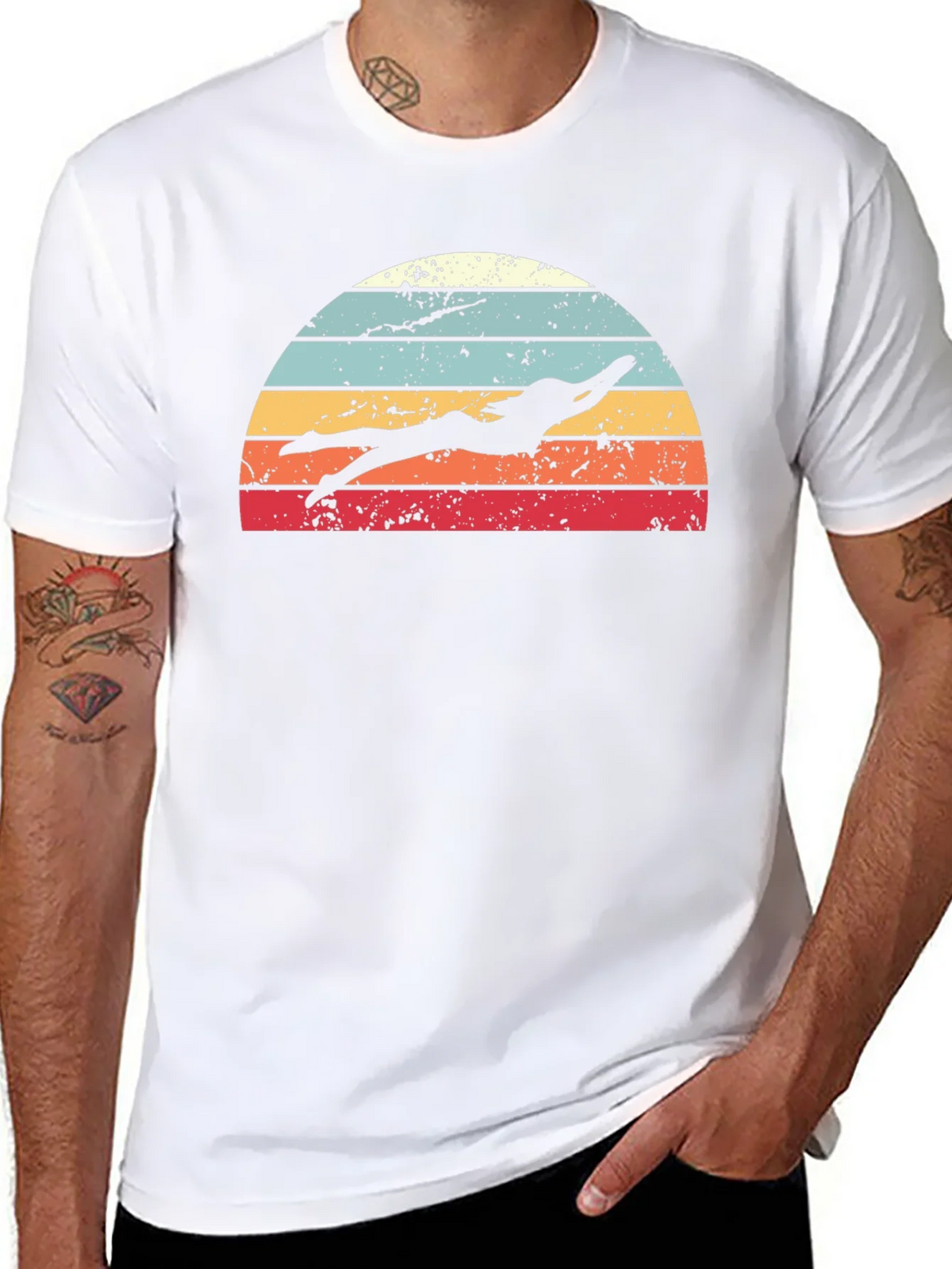 Retro Swimmer Graphic Tee product image 7