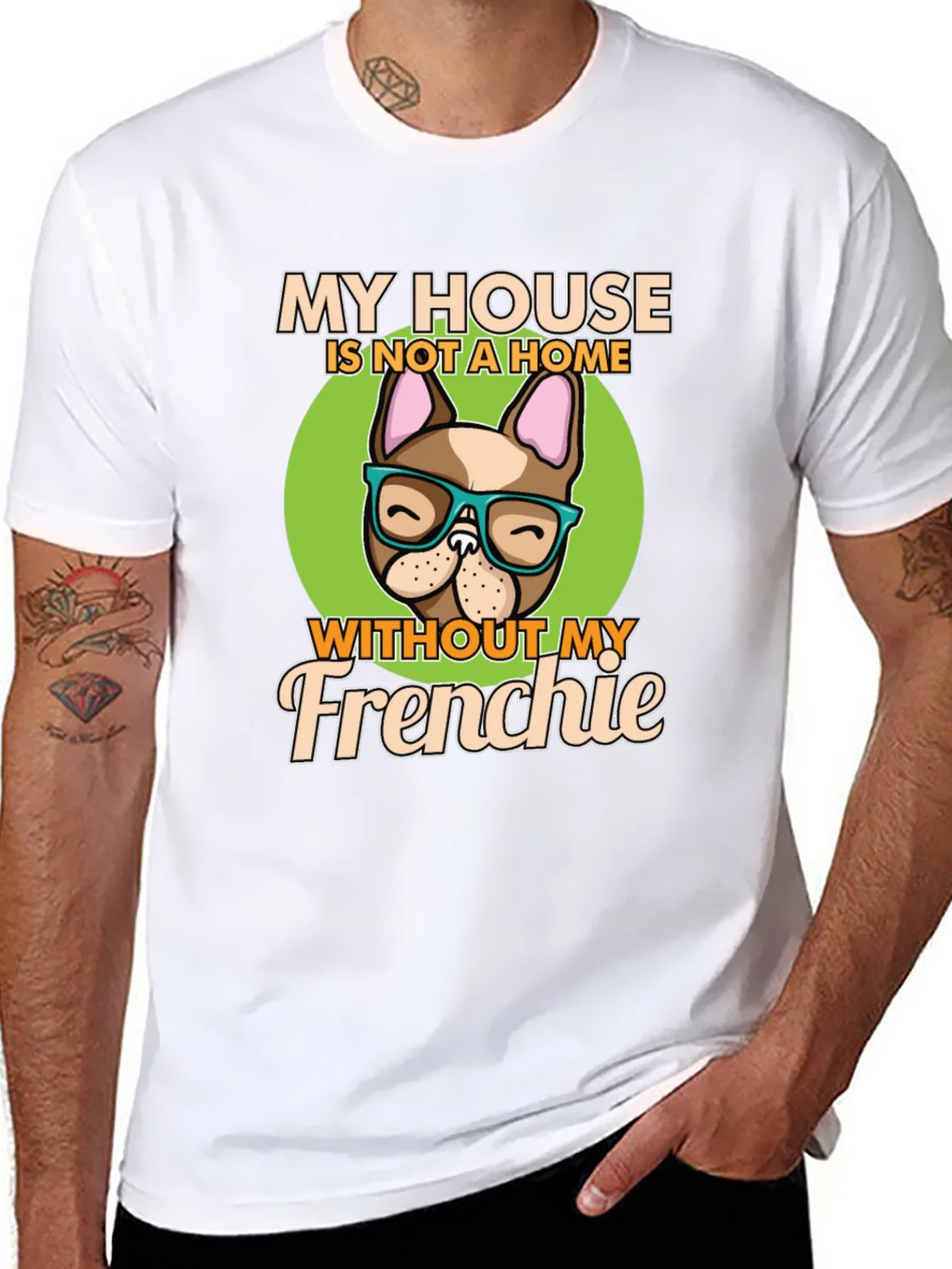 My House Without My Frenchie T-Shirt product image 7