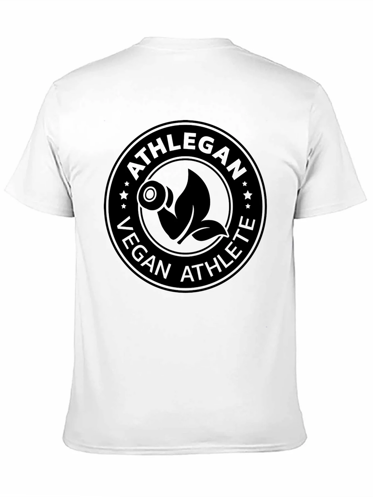 Athlegan Vegan Athlete Black T-Shirt product image 9