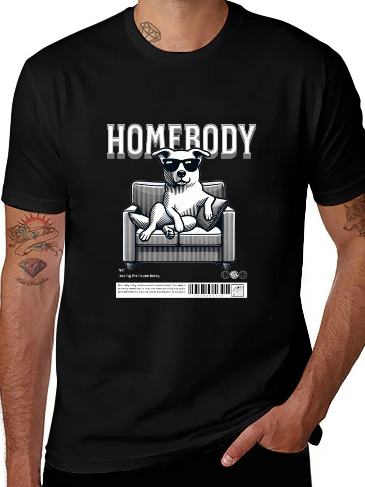 Homebody Dog Graphic Tee - Relaxed Fit product image 1