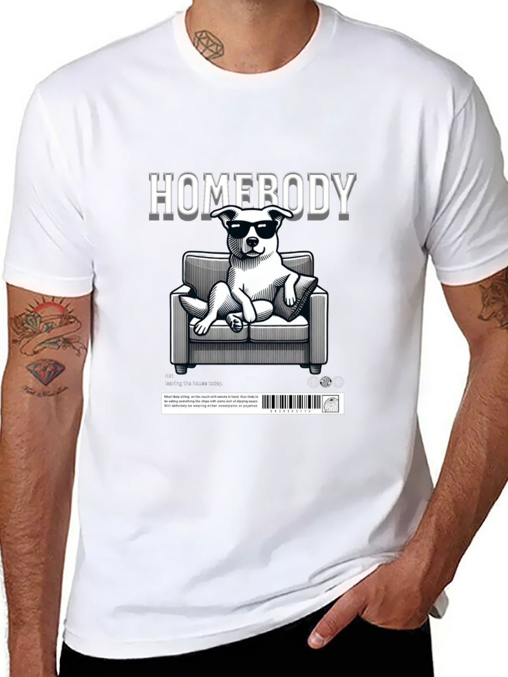Homebody Dog Graphic Tee - Relaxed Fit product image 7