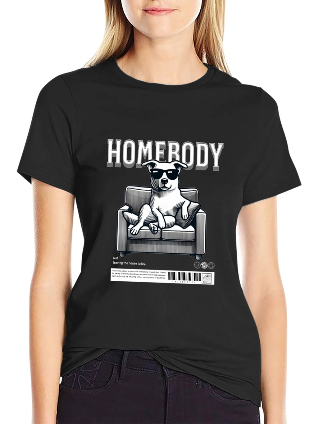 Homebody Dog Graphic Tee - Relaxed Fit product image 2