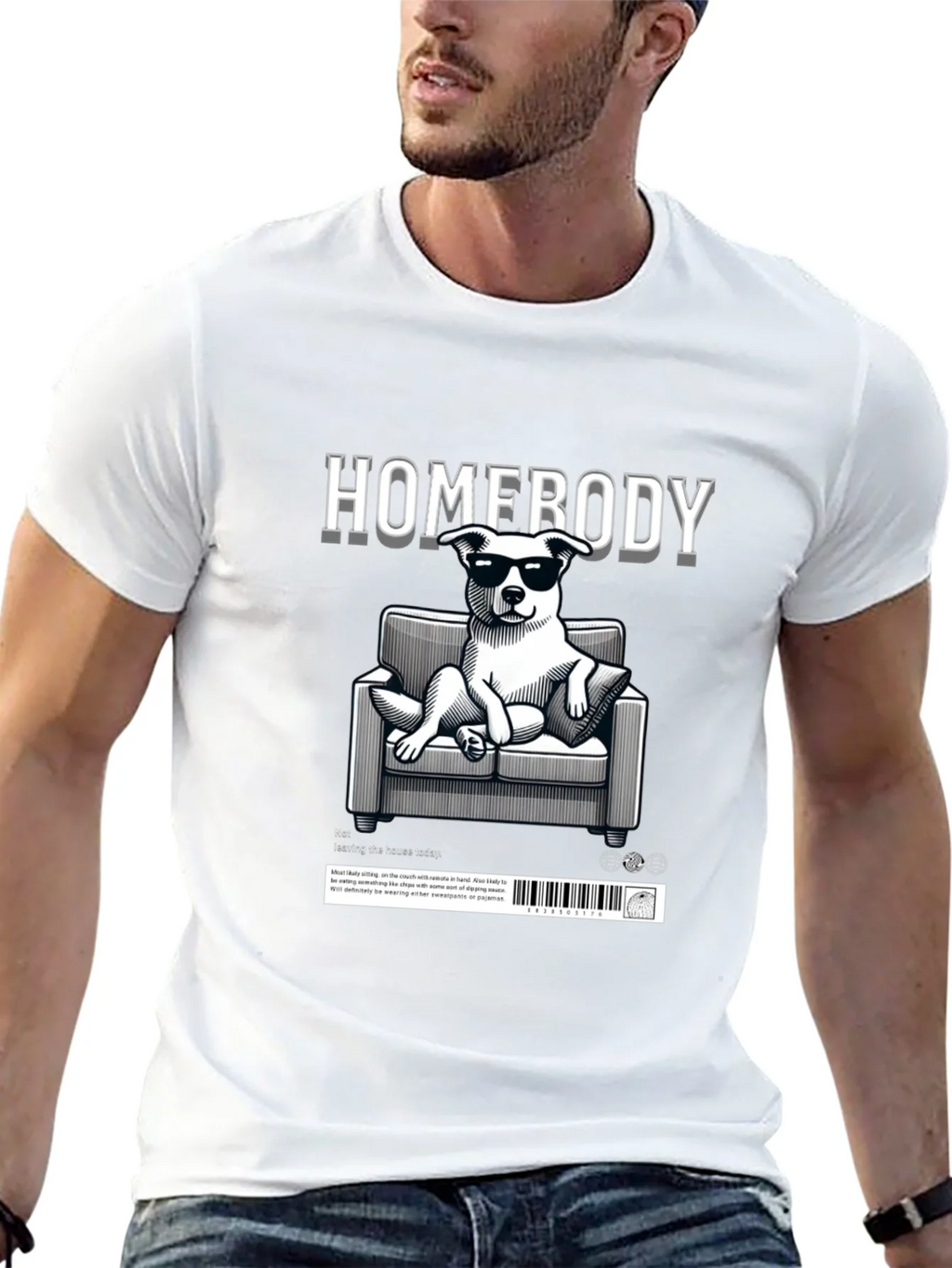 Homebody Dog Graphic Tee - Relaxed Fit product image 12