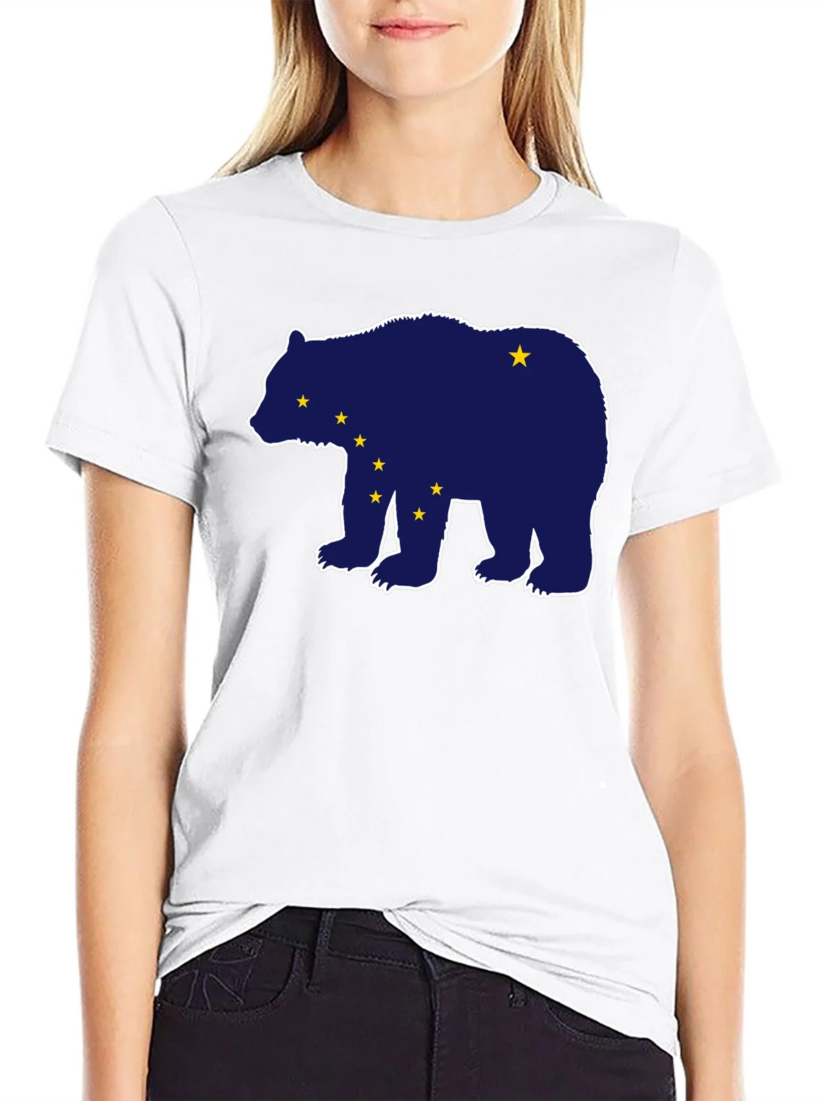 Alaska Bear T-Shirt - Midnight Blue product image 8