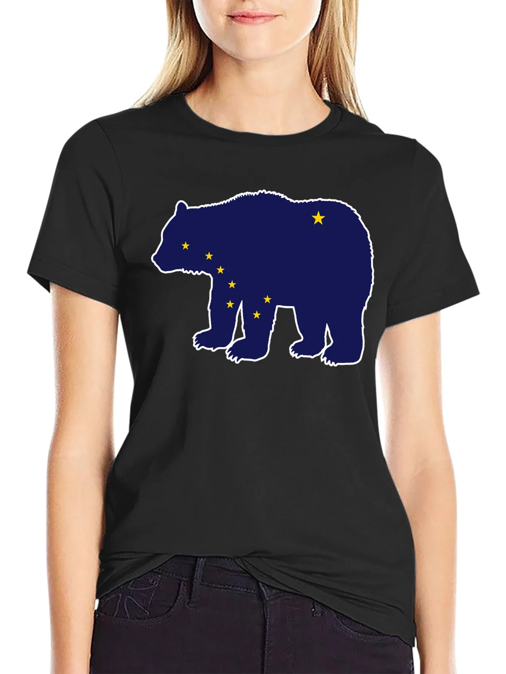 Alaska Bear T-Shirt - Midnight Blue product image 2