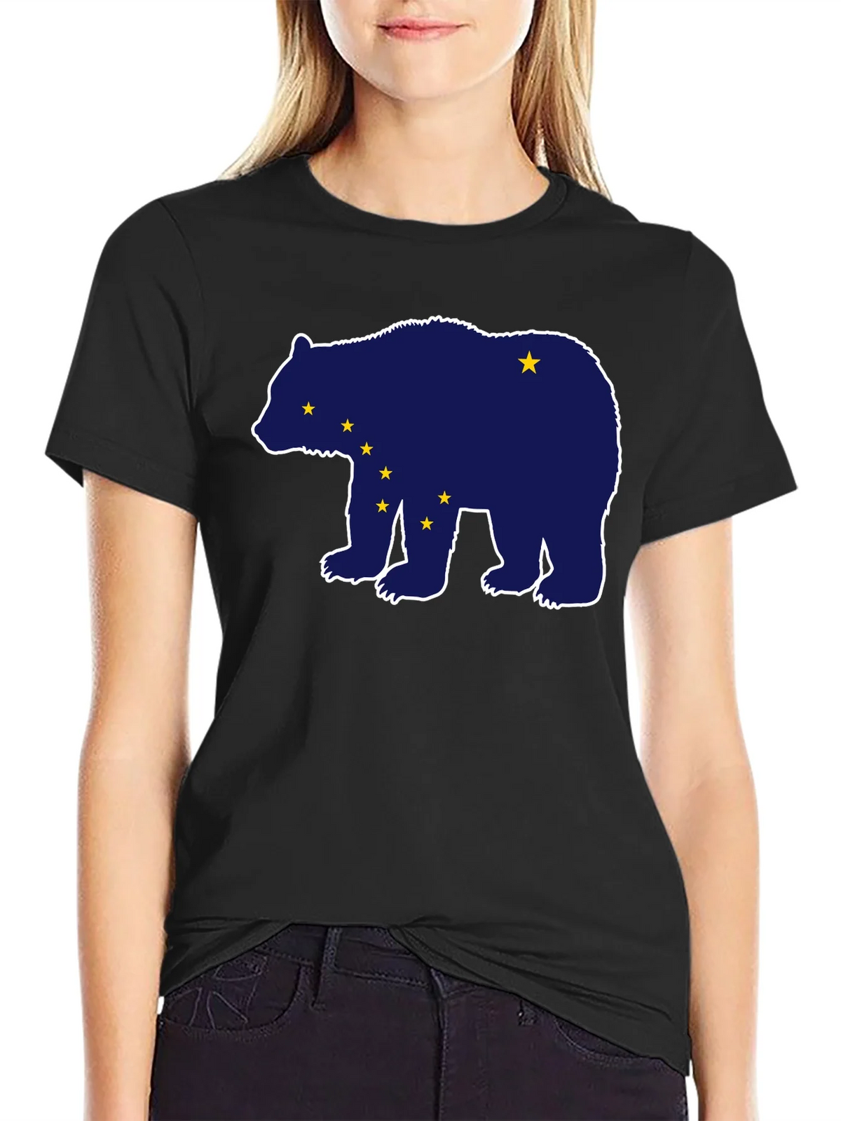 Alaska Bear T-Shirt - Midnight Blue product image 2
