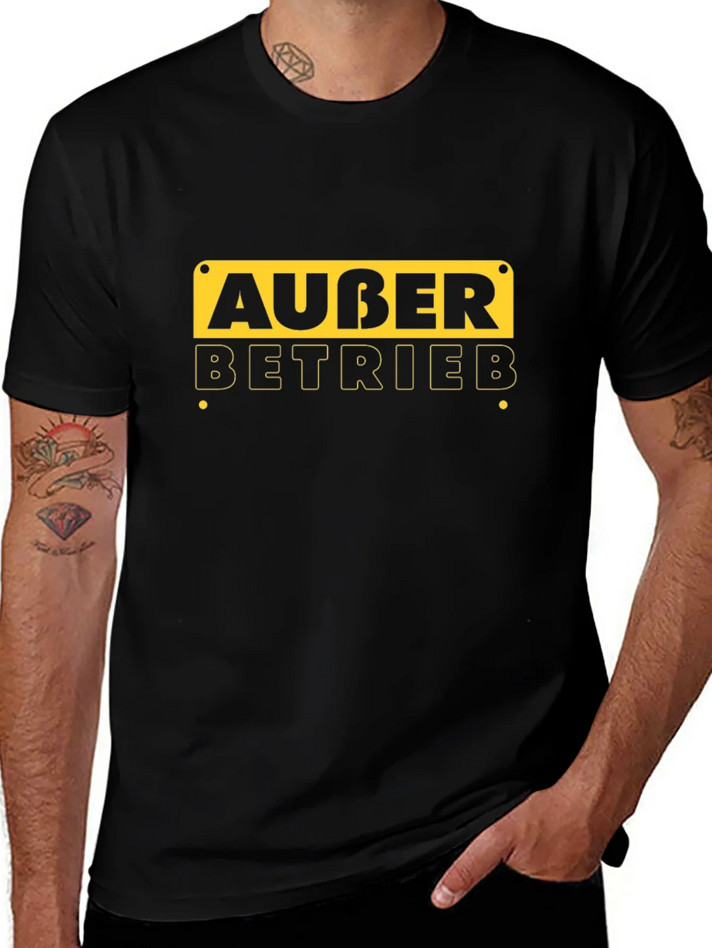 Außer Betrieb T-Shirt - Funny German Out of Service Tee product image 1