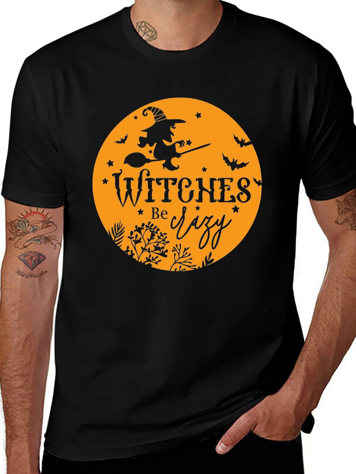 Witches Be Dizzy Graphic Tee - Halloween Shirt product image 1
