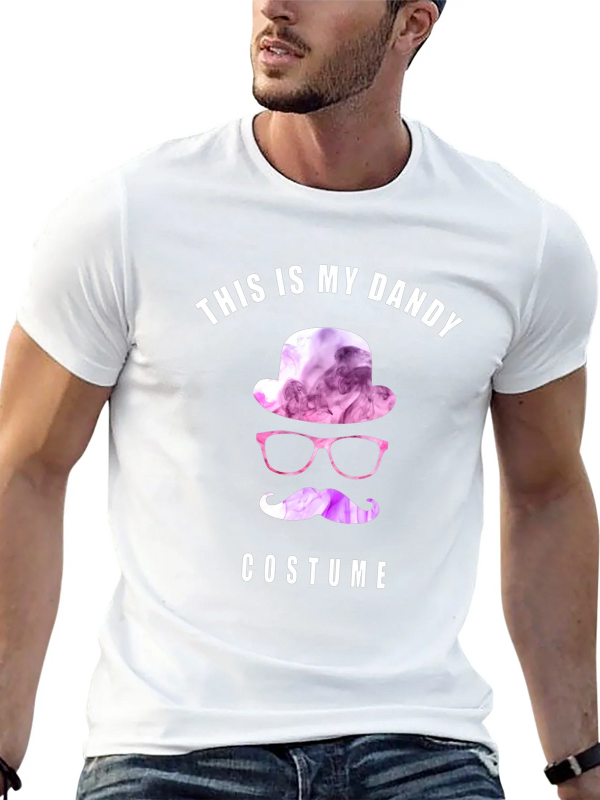 Dandy Costume T-Shirt - Funny Halloween Apparel product image 12