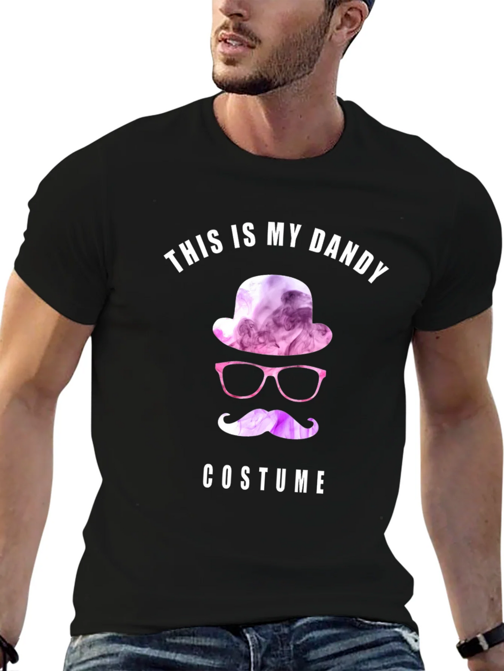 Dandy Costume T-Shirt - Funny Halloween Apparel product image 6
