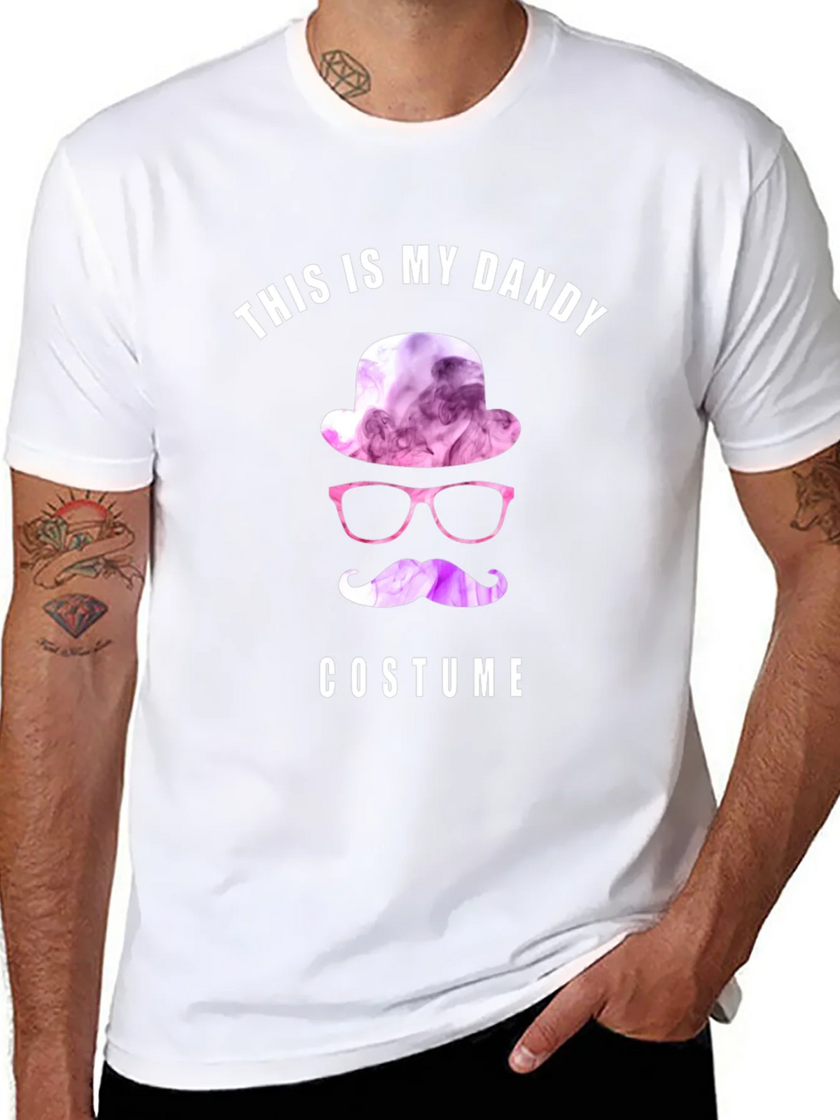 Dandy Costume T-Shirt - Funny Halloween Apparel product image 7