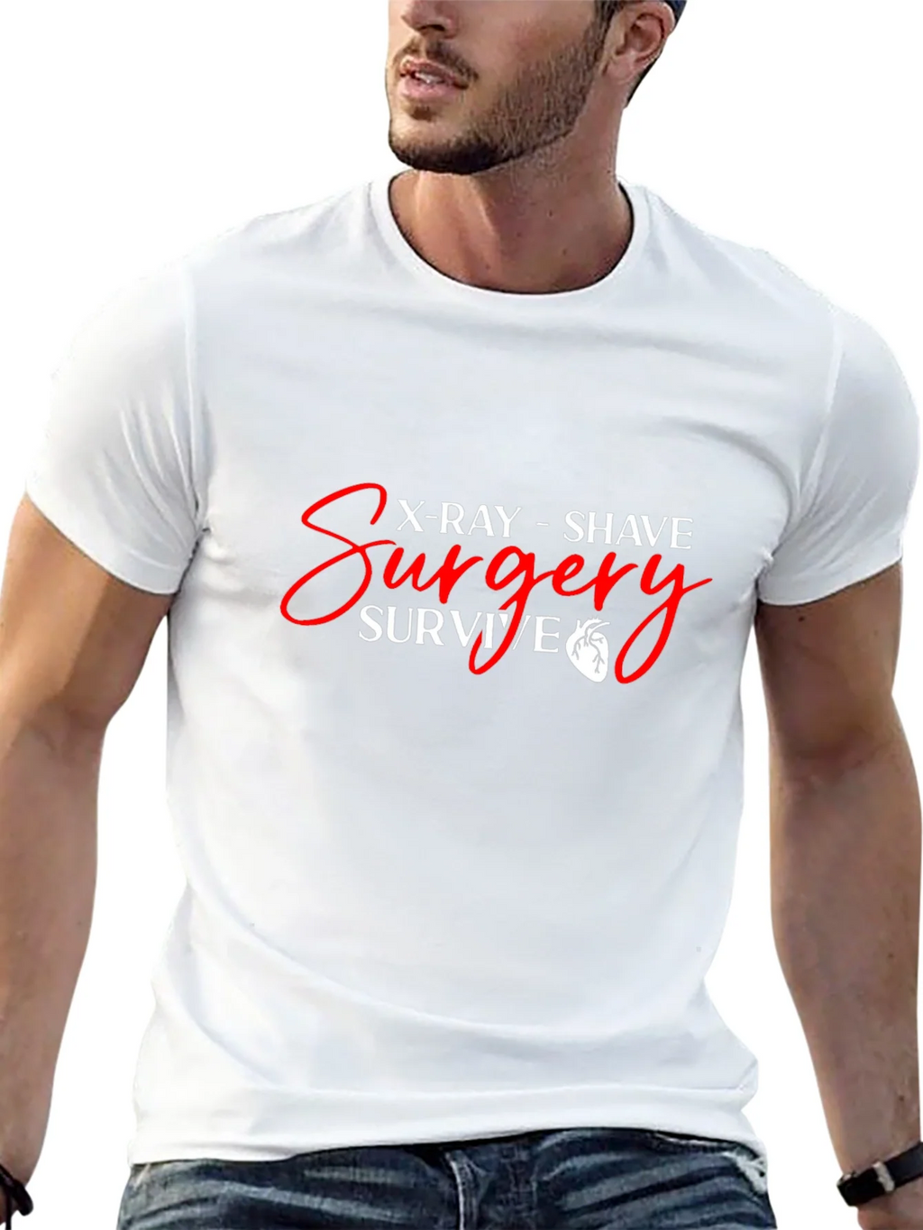 Surgery Survivor Black T-Shirt product image 12