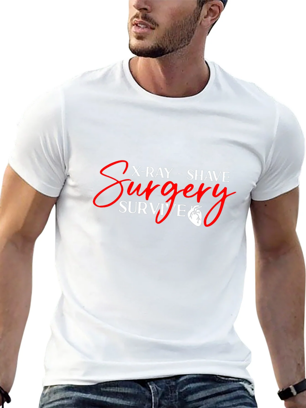 Surgery Survivor Black T-Shirt product image 12