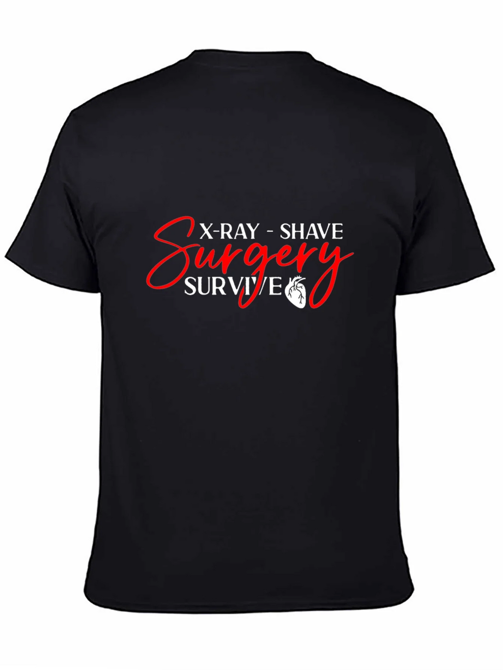 Surgery Survivor Black T-Shirt product image 4