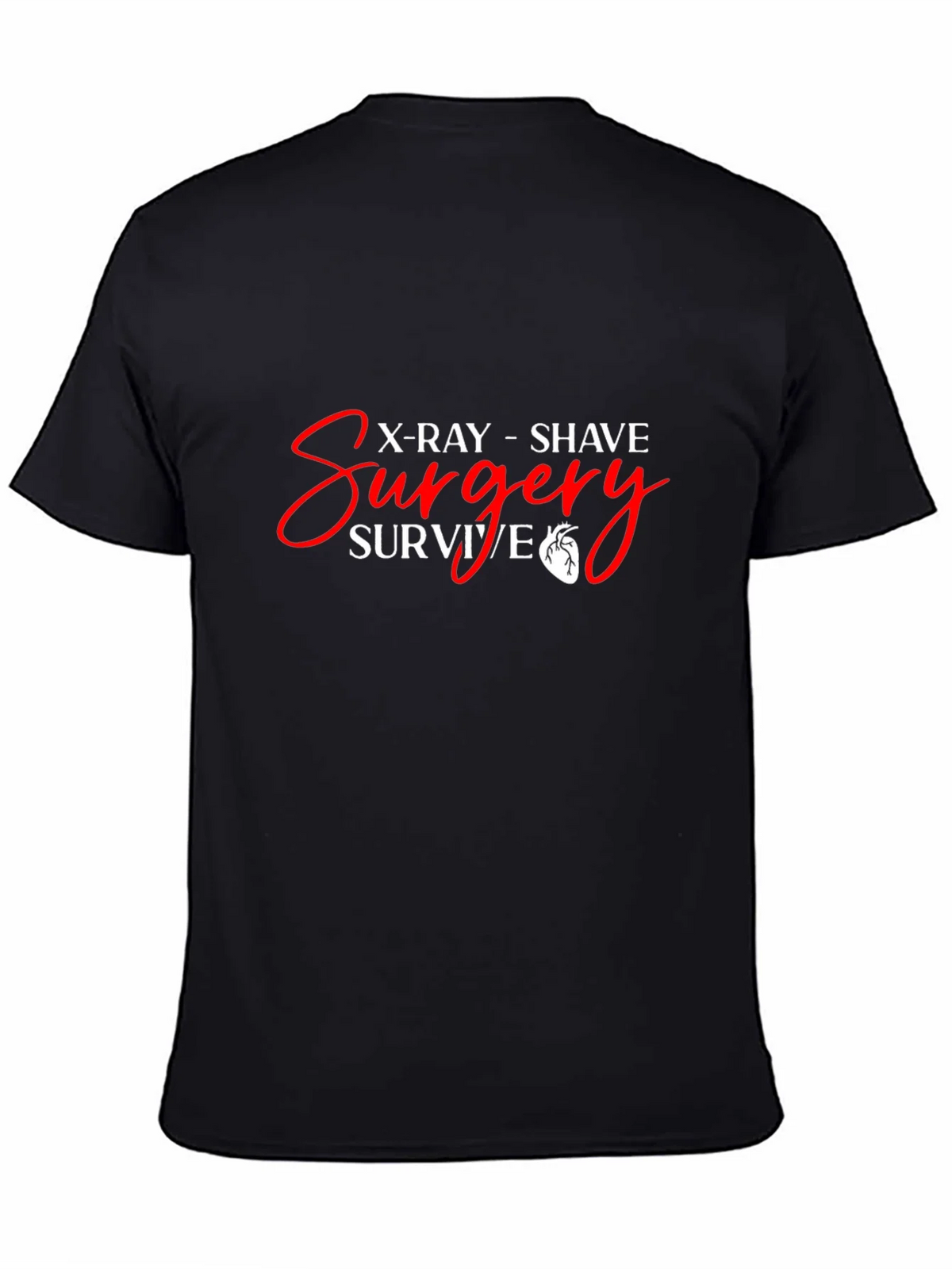 Surgery Survivor Black T-Shirt product image 4