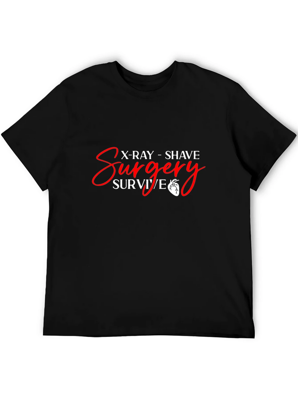 Surgery Survivor Black T-Shirt product image 5