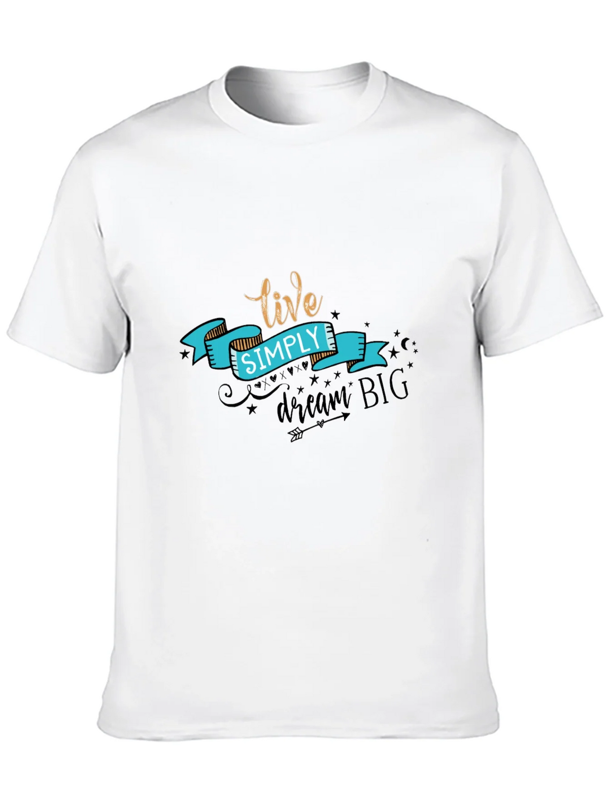 Live Simply T-Shirt - Black product image 9