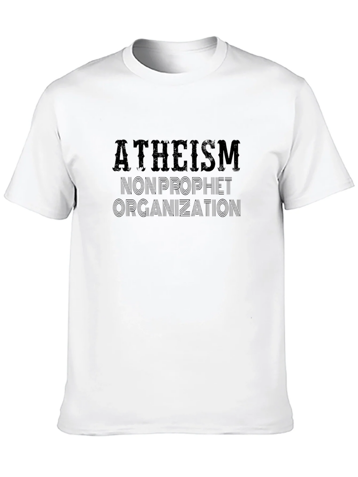 Atheism Non-Profit Organization Graphic Tee product image 9