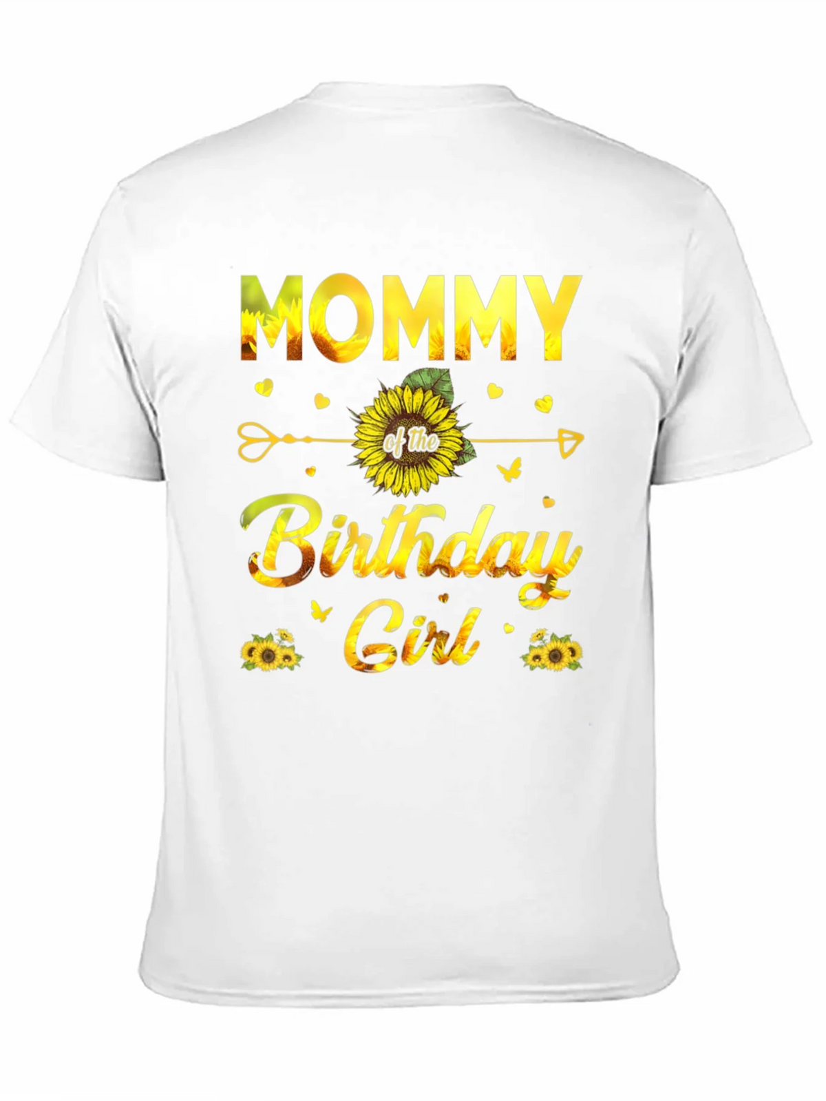 Mommy of the Birthday Girl Sunflower T-Shirt product image 10